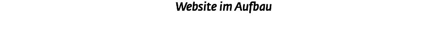 Website im Aufbau 